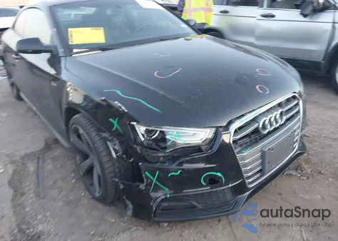 2014 Audi S5 3.0T Premium Plus from USA, damaged, VIN WAUCGAFR4EA051164